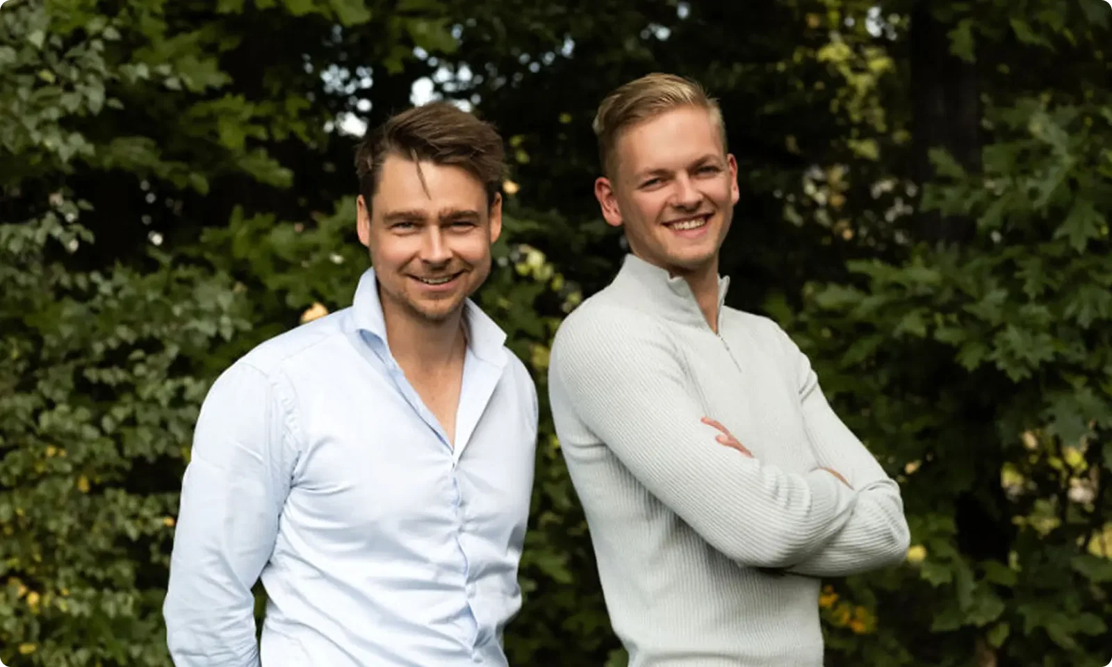 Gründer Jamie und Florian von Lernigo