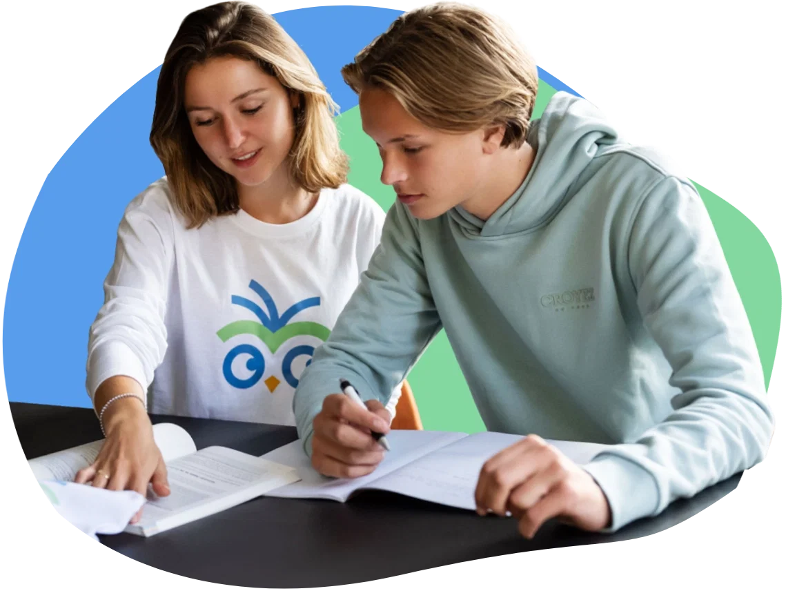Mathe-Nachhilfe – Schüler mit Laptop